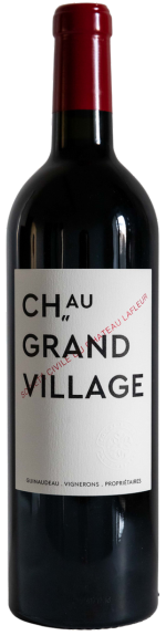 Bottle shot of 2021 Château Grand Village Rouge, Bordeaux Supérieur