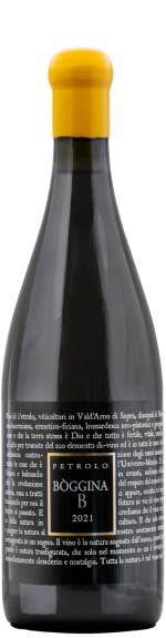 Bottle shot of 2021 Boggina Bianco