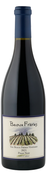 Bottle shot of 2021 Pinot Noir, Willamette Valley