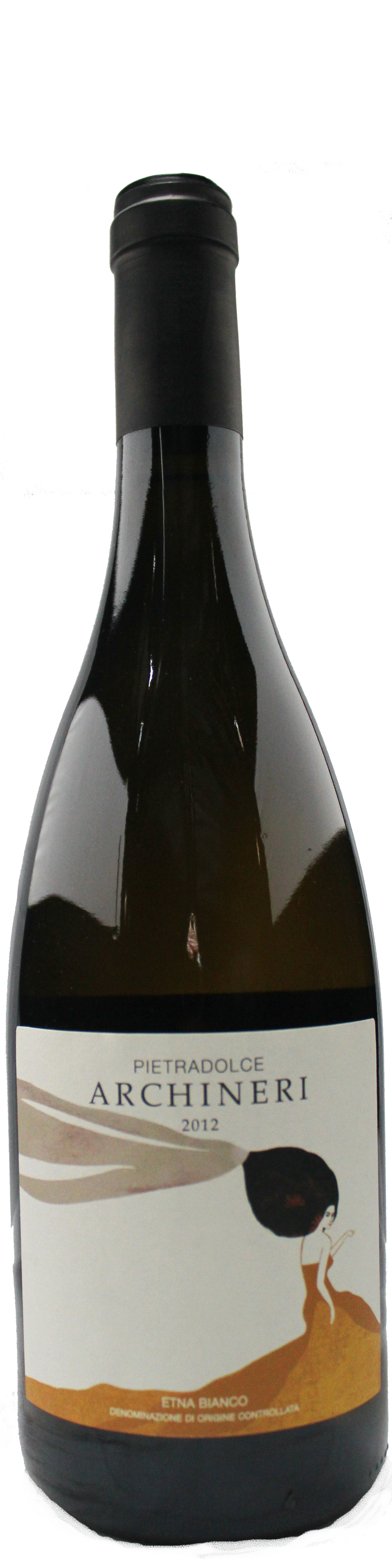 Bottle shot of 2012 Archineri Etna Bianco