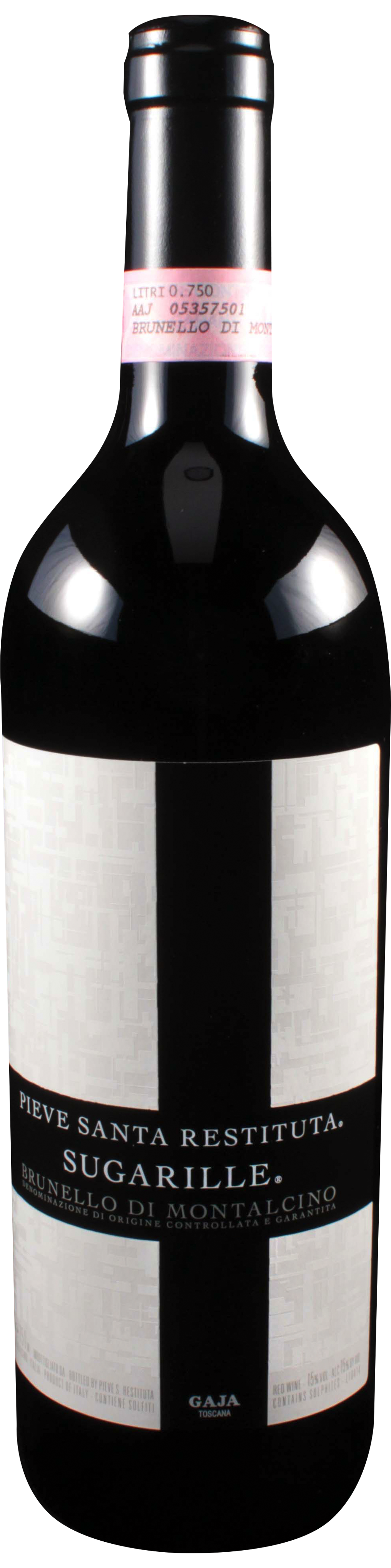 Bottle shot of 2006 Brunello di Montalcino Sugarille