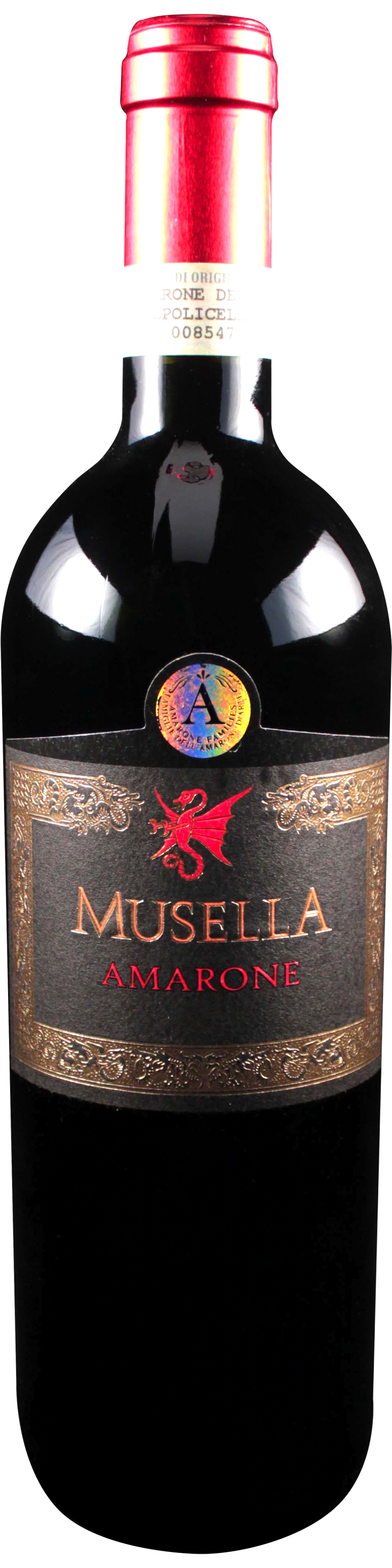 Bottle shot of 2008 Amarone