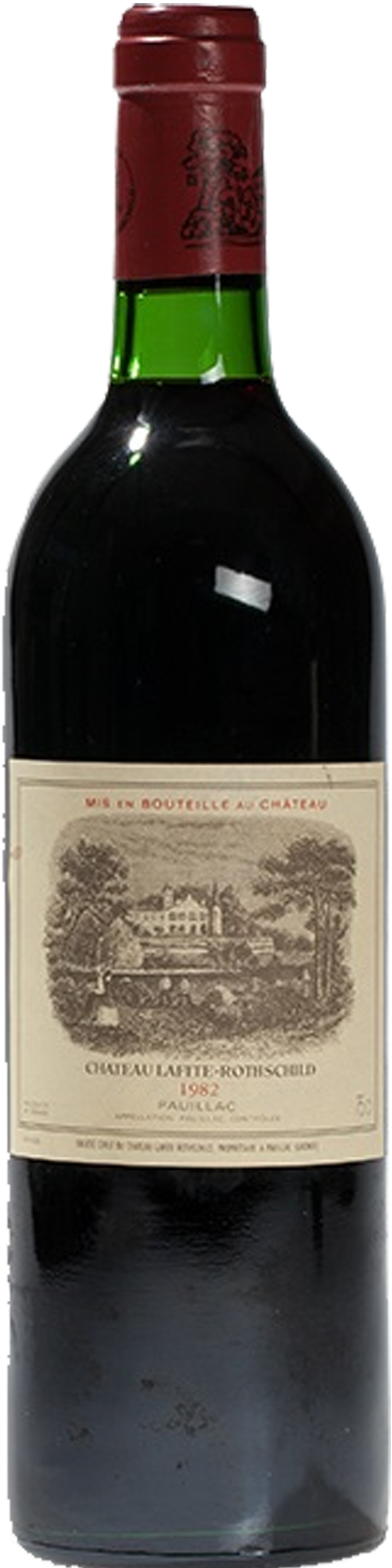 Bottle shot of 1982 Château Lafite Rothschild, 1er Cru Pauillac