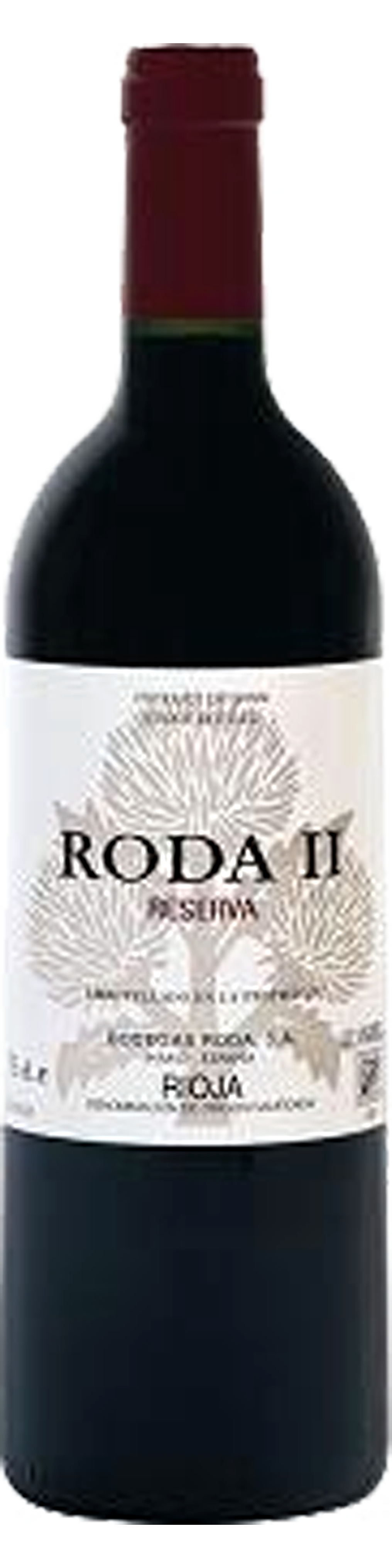 Bottle shot of 1996 Roda II Reserva