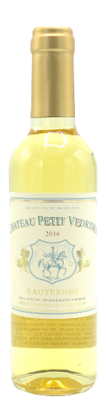 Bottle shot of 2016 Château Petit Védrines, Sauternes