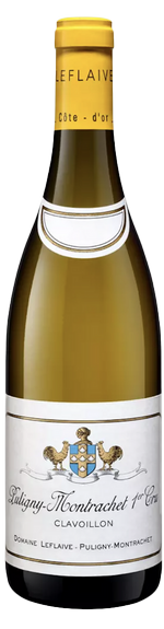 Bottle shot of 2015 Puligny Montrachet 1er Cru Clavoillon