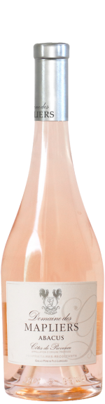 Bottle shot of 2022 Cotes de Provence Rose 'Abacus'