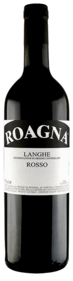 Bottle shot of 2017 Langhe Rosso