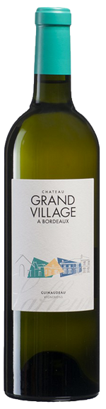 Bottle shot of 2018 Château Grand Village Blanc, Bordeaux Blanc