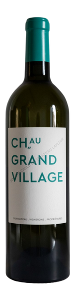 Bottle shot of 2020 Château Grand Village Blanc, Bordeaux Blanc