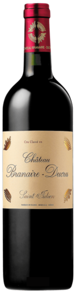 Bottle shot of 2020 Château Branaire Ducru, 4ème Cru St Julien