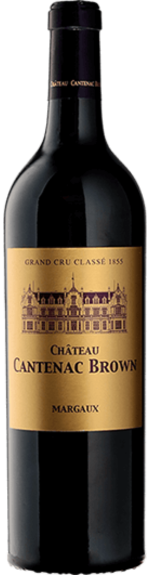 Bottle shot of 2020 Château Cantenac Brown, 3ème Cru Margaux