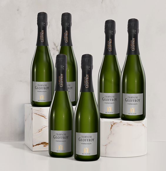 Bottle shot of Champagne Geoffroy ‘Expression’ Brut NV