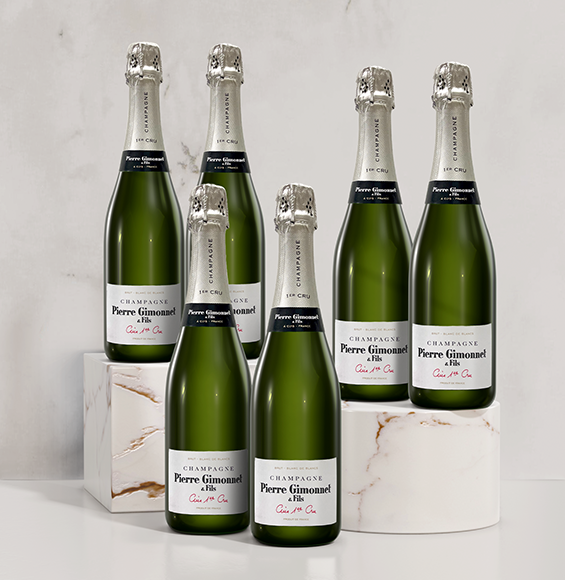 Bottle shot of Champagne Gimonnet Cuis
