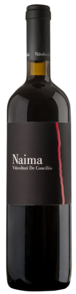 Bottle shot of 2018 Naima Aglianico