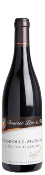 Bottle shot of 2022 Chambolle-Musigny 1er Cru Les Chatelots