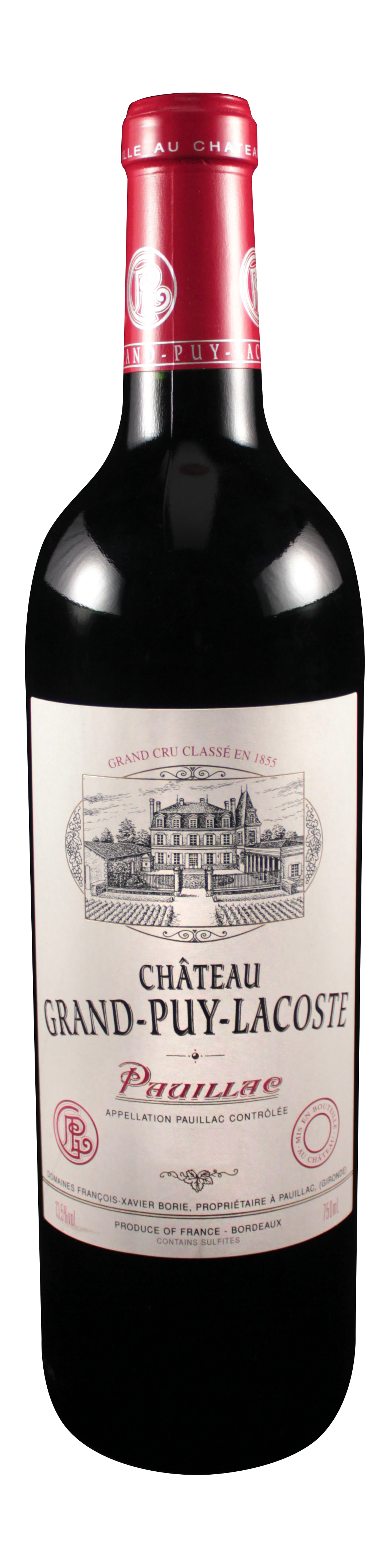 Bottle shot of 1999 Château Grand Puy Lacoste, 5ème Cru Pauillac