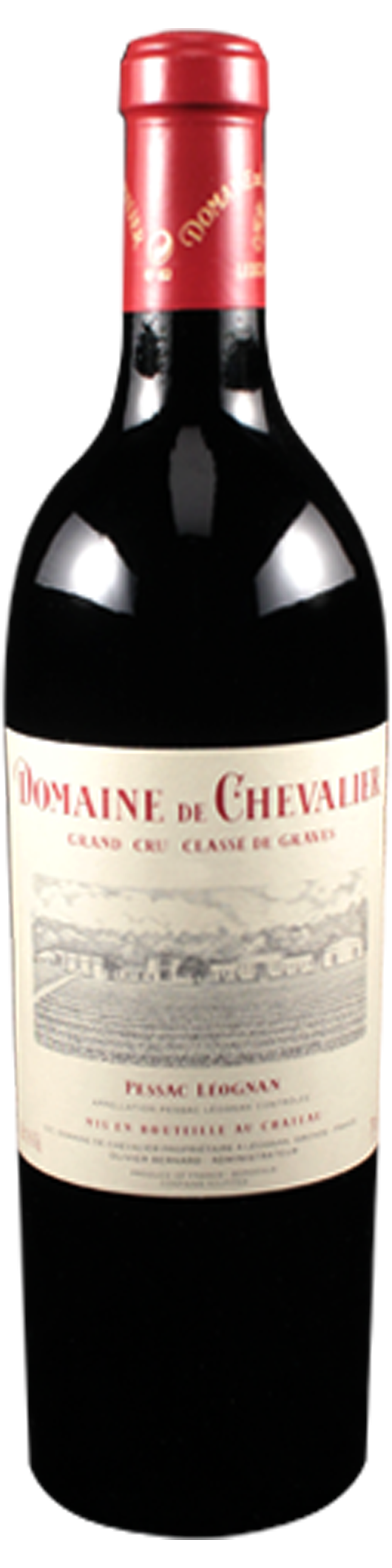 Bottle shot of 2010 Domaine de Chevalier Rouge, Cru Classé Graves
