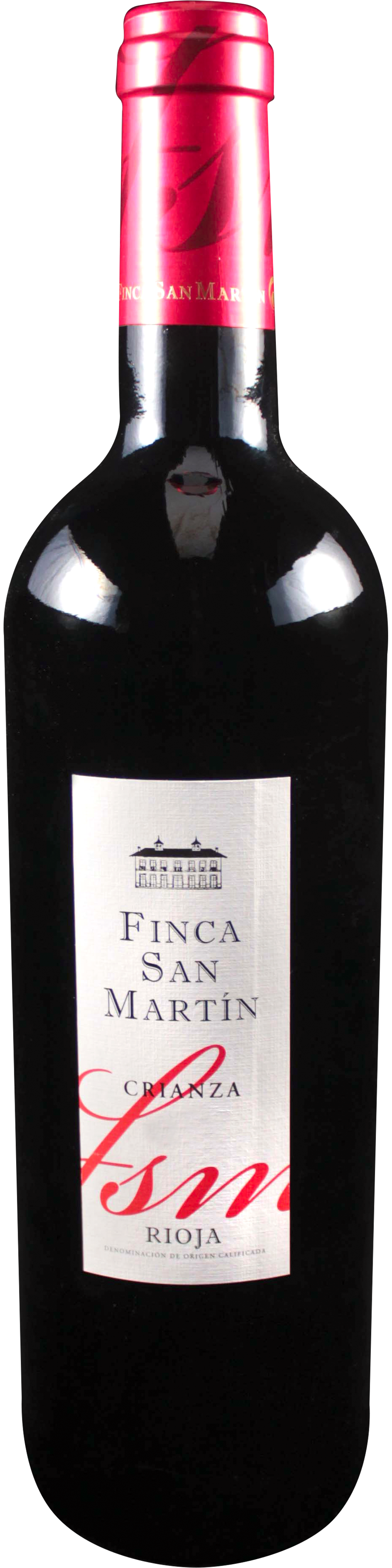 Bottle shot of 2010 Finca San Martin Crianza