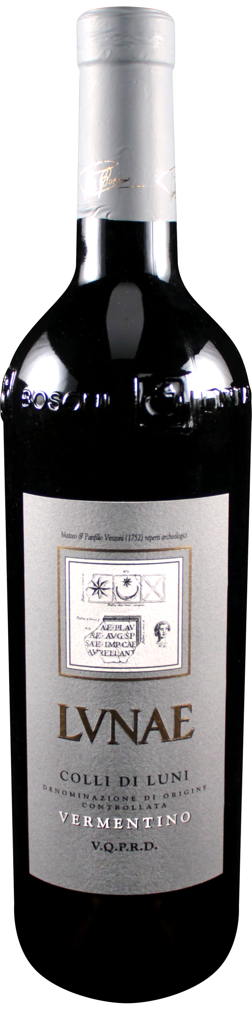 Bottle shot of 2010 Vermentino Colli di Luni Etichetta Grigia