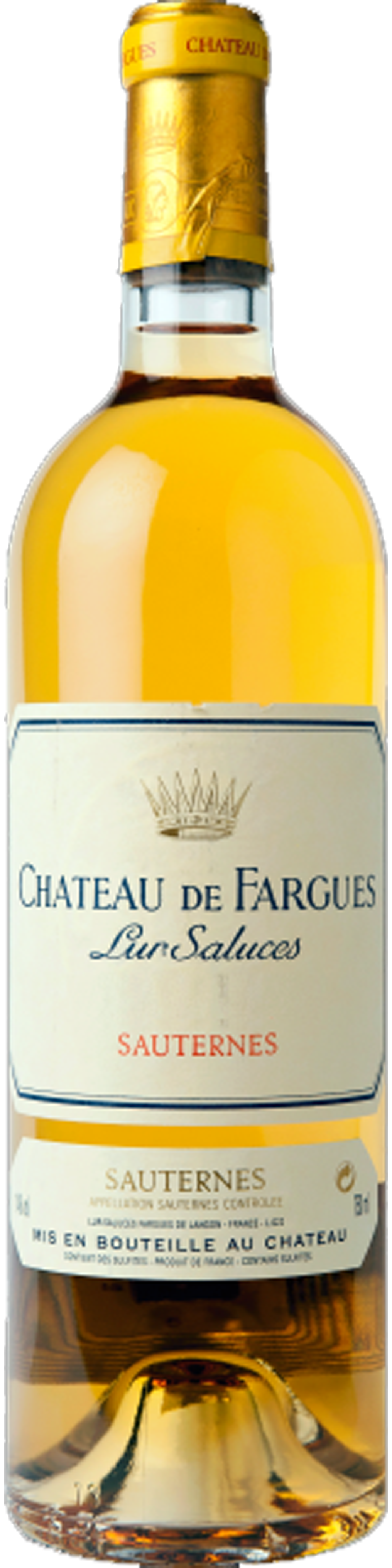 Bottle shot of 2011 Château de Fargues, 2ème Cru Sauternes