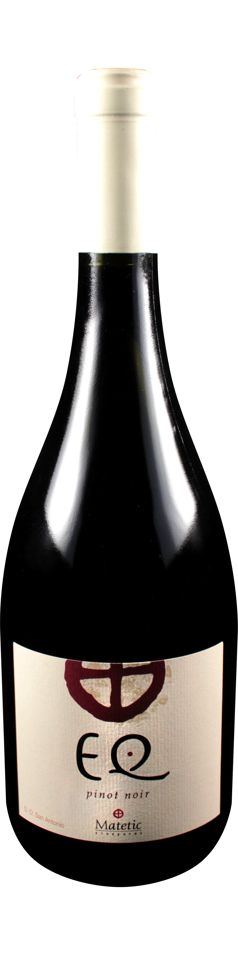 Bottle shot of 2011 EQ Pinot Noir