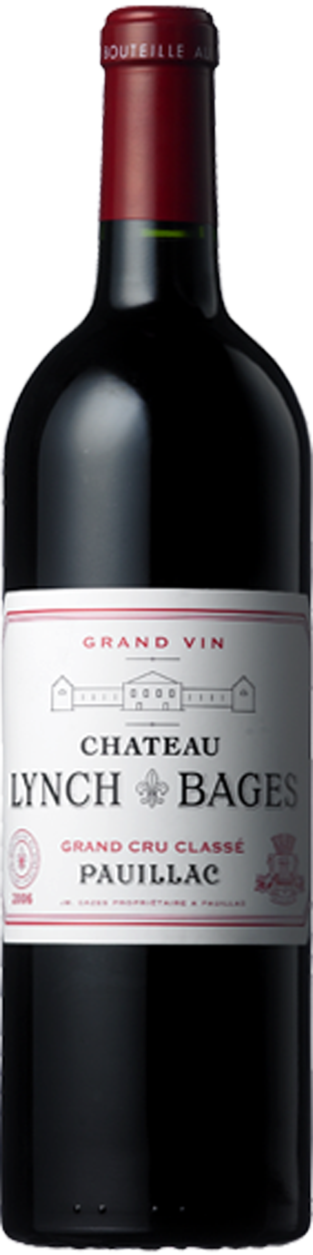 Bottle shot of 2011 Château Lynch Bages, 5ème Cru Pauillac