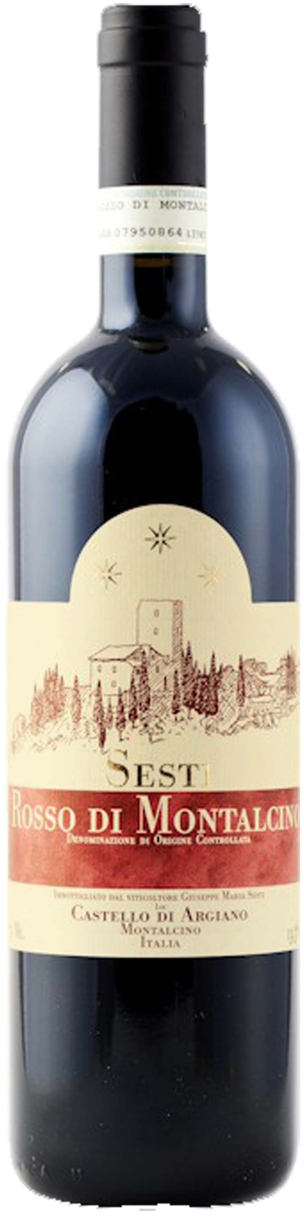 Bottle shot of 2011 Rosso di Montalcino