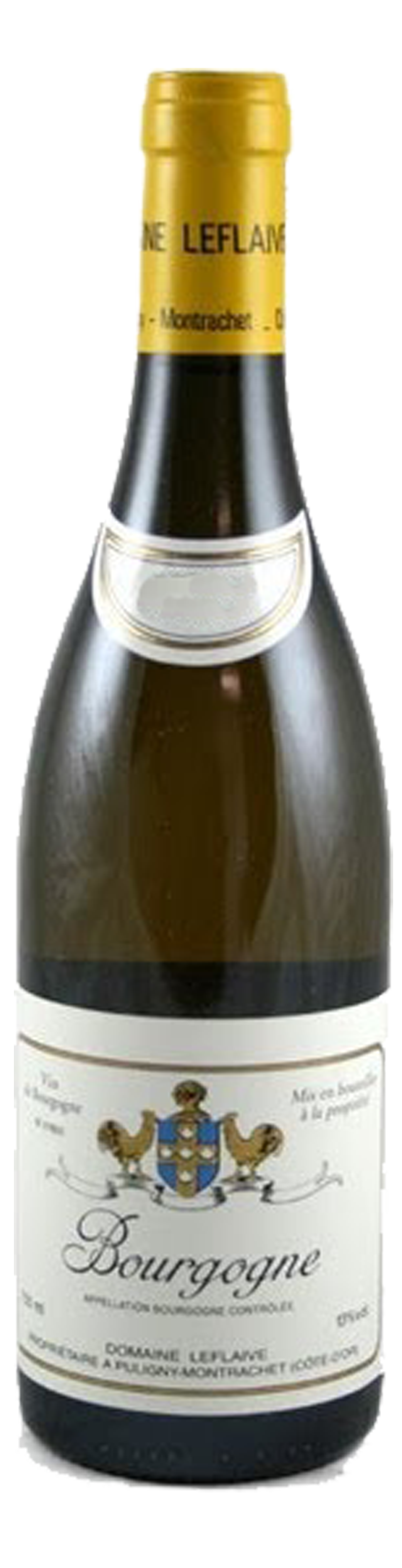 Bottle shot of 2012 Bourgogne Blanc