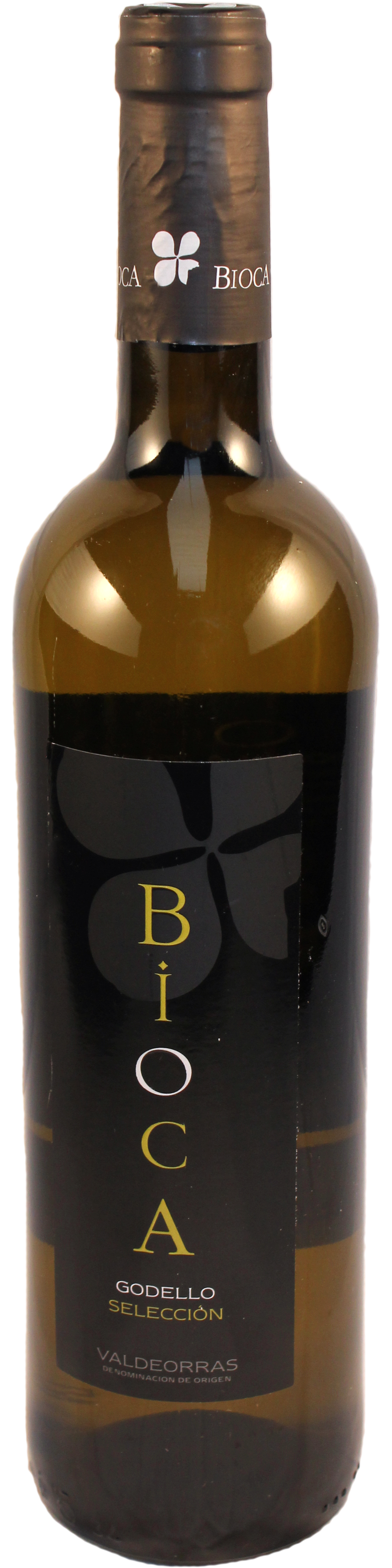 Bottle shot of 2012 Bioca Godello