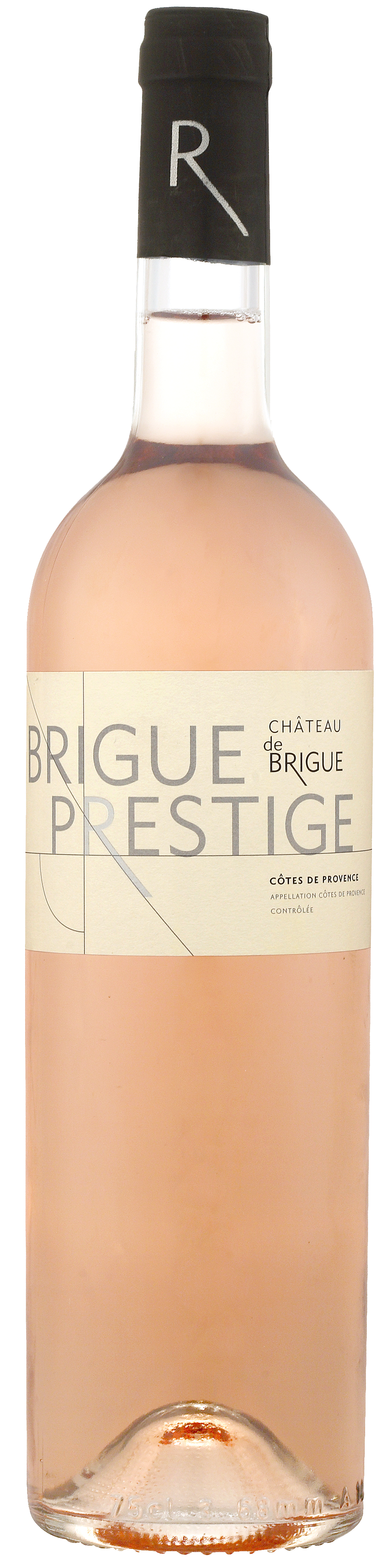 Bottle shot of 2012 Rosé Brigue Prestige