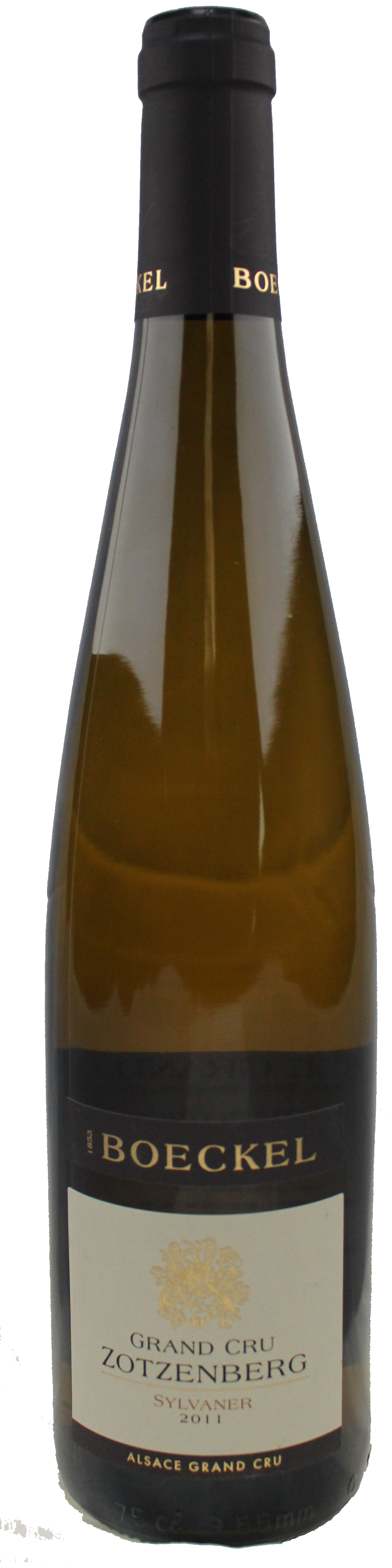 Bottle shot of 2011 Sylvaner Grand Cru Zotzenberg