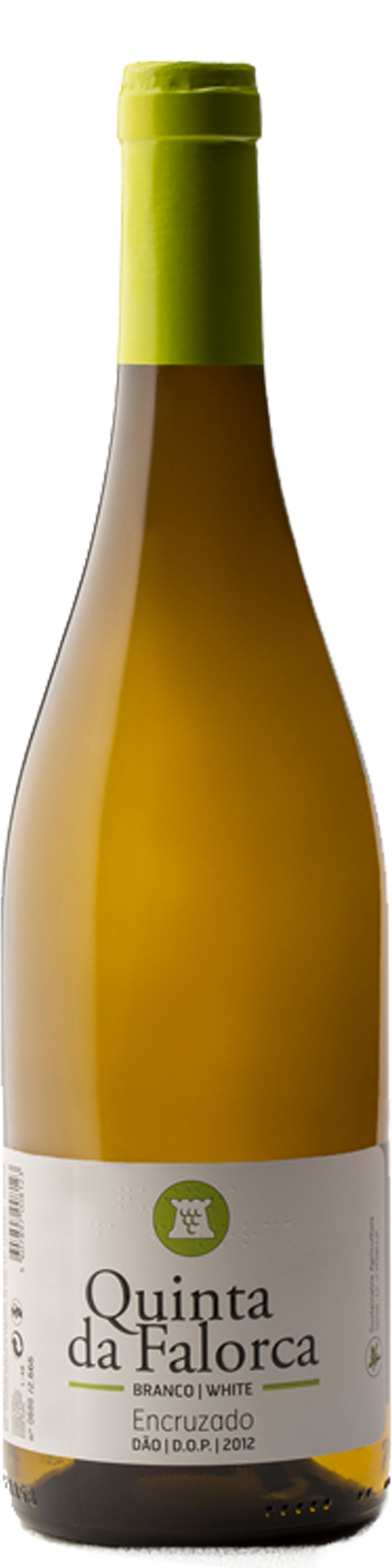 Bottle shot of 2012 White Encruzado Reserva