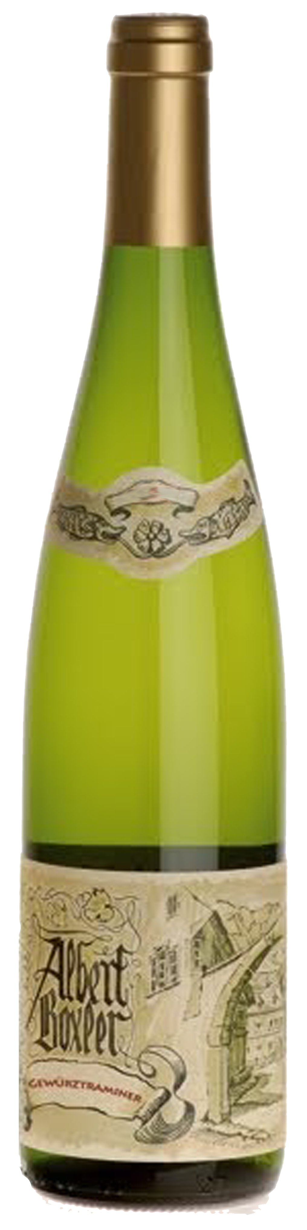 Bottle shot of 2012 Gewürztraminer Grand Cru Brand