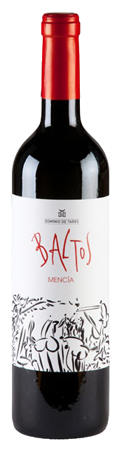 Bottle shot of 2012 Baltos Mencía