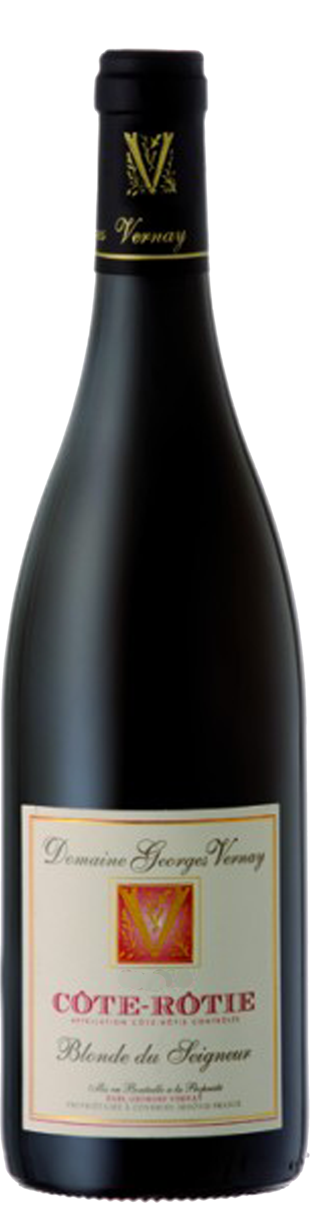 Bottle shot of 2012 Côte-Rôtie La Blonde du Seigneur