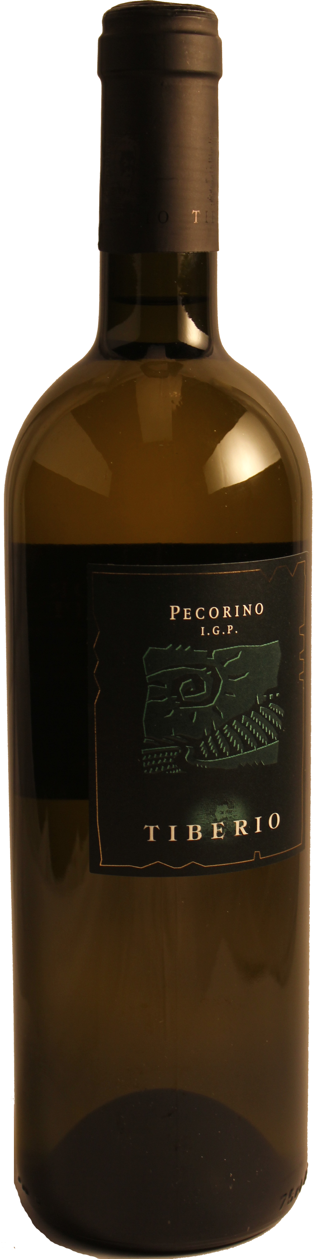 Bottle shot of 2012 Pecorino