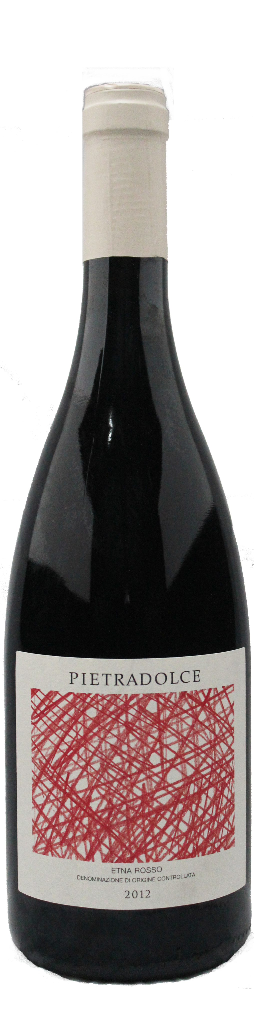 Bottle shot of 2012 Etna Rosso