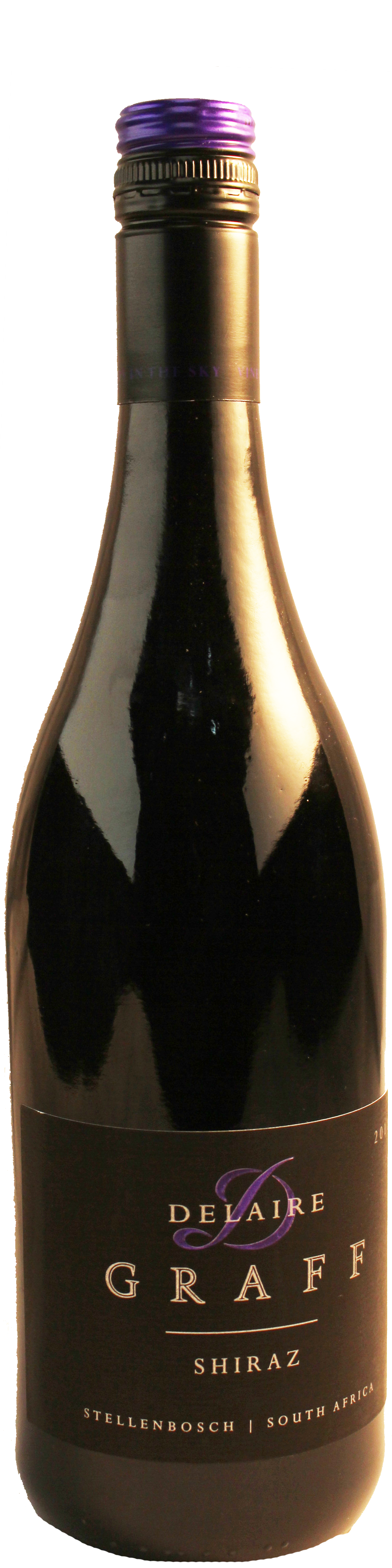 Bottle shot of 2012 Shiraz
