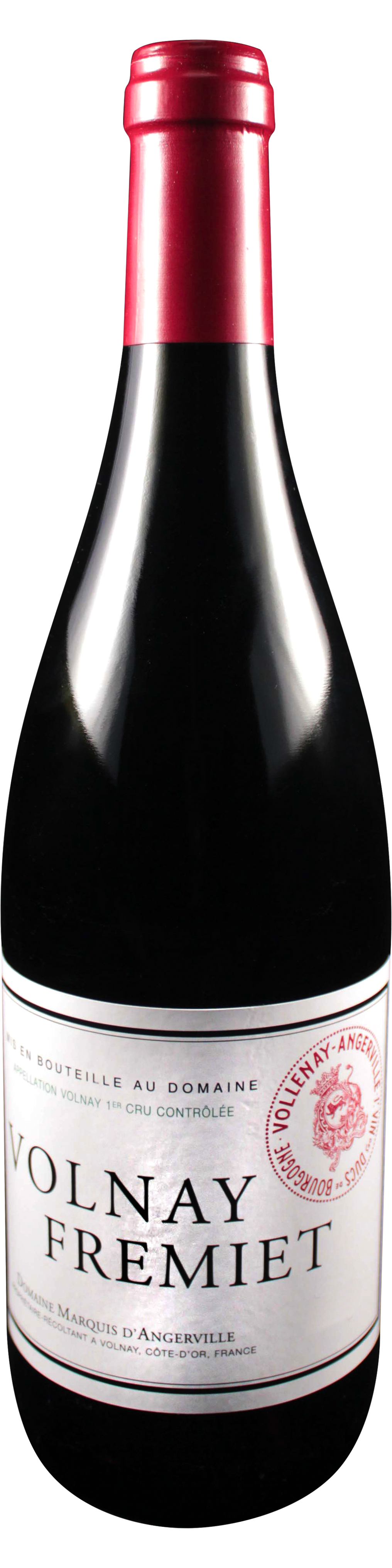 Bottle shot of 2012 Volnay 1er Cru Fremiet