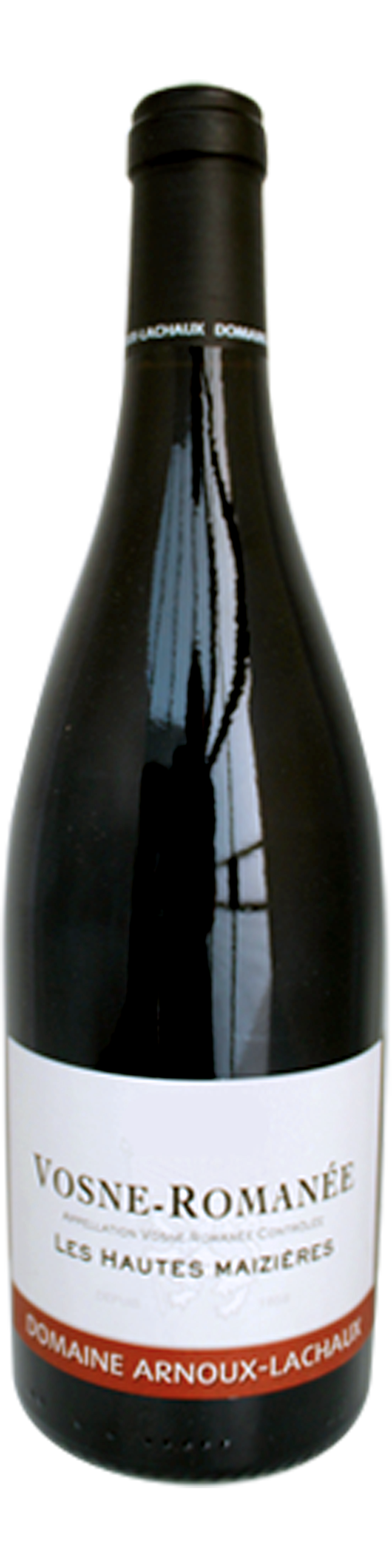 Bottle shot of 2012 Vosne Romanée Les Hautes Maizières