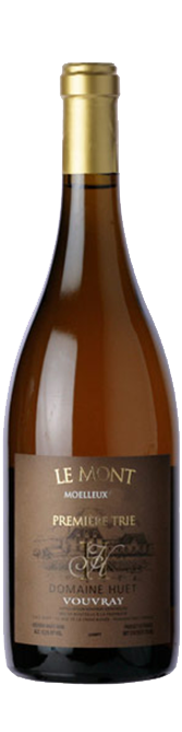 Bottle shot of 2015 Vouvray Le Mont Moelleux 1ère Trie