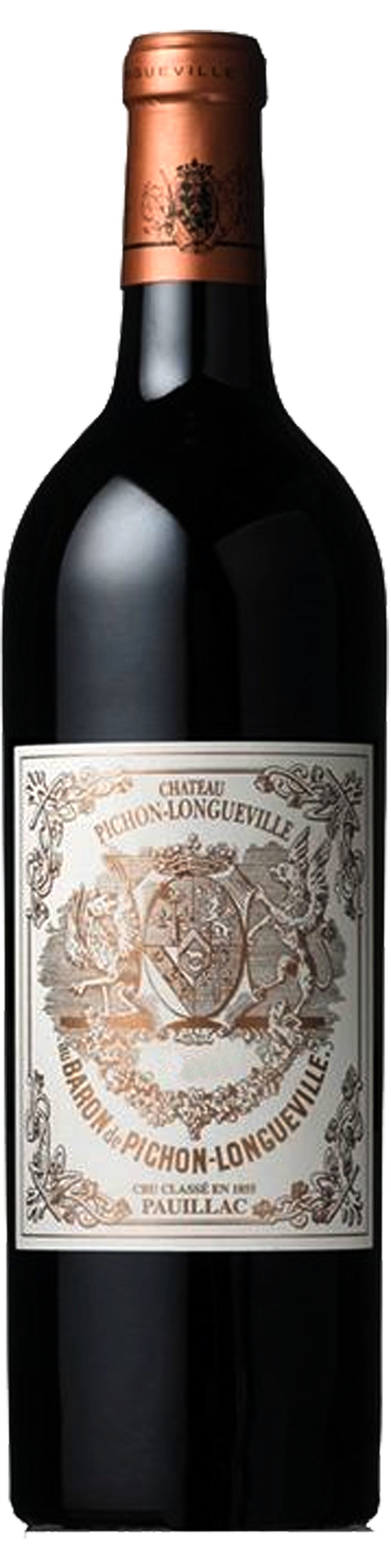 Bottle shot of 2001 Pichon Longueville Baron, 2ème Cru Pauillac