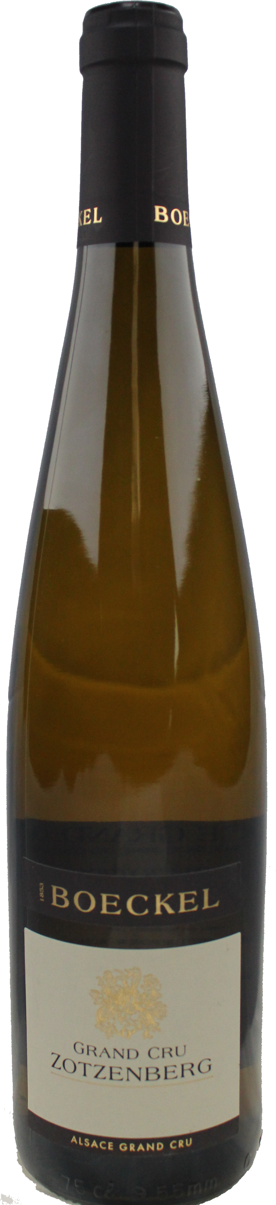Bottle shot of 2012 Gewurztraminer Grand Cru Zotzenberg