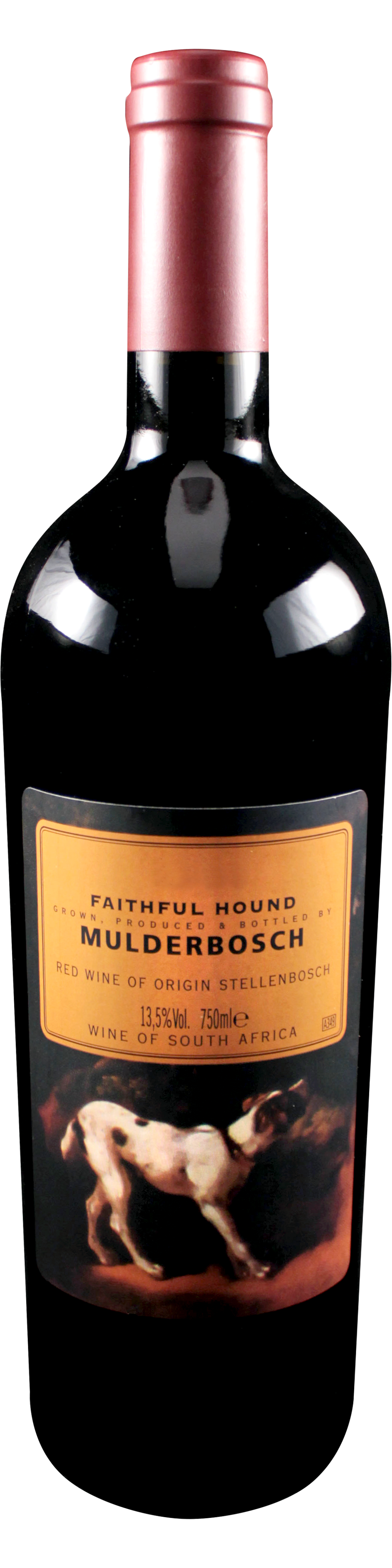 Bottle shot of 2005 Faithful Hound