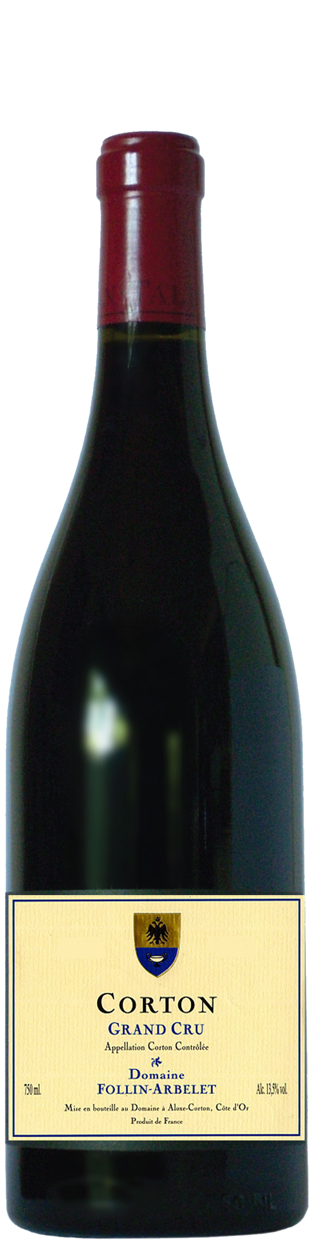 Bottle shot of 2006 Corton Grand Cru