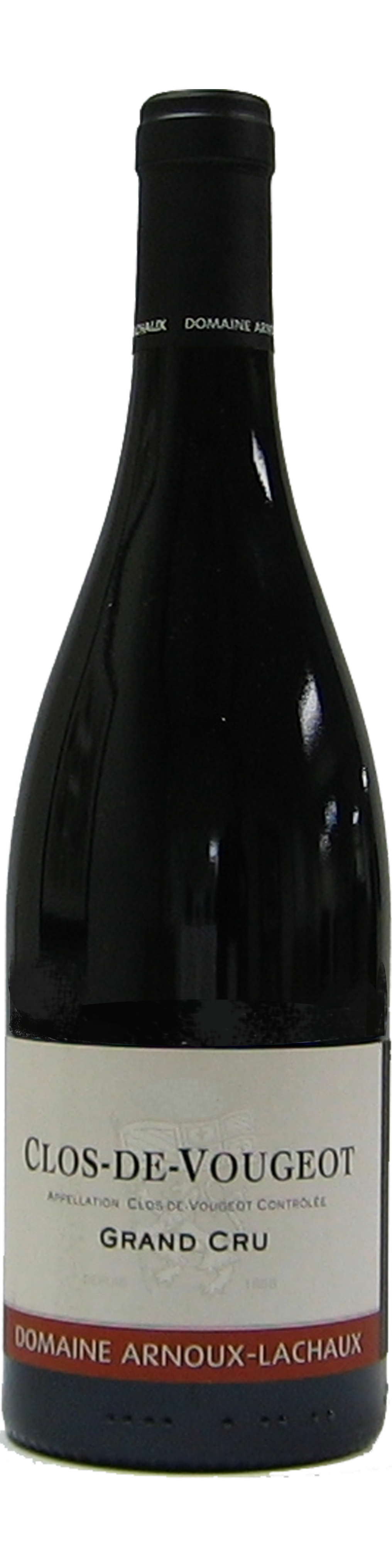 Bottle shot of 2007 Clos de Vougeot Grand Cru