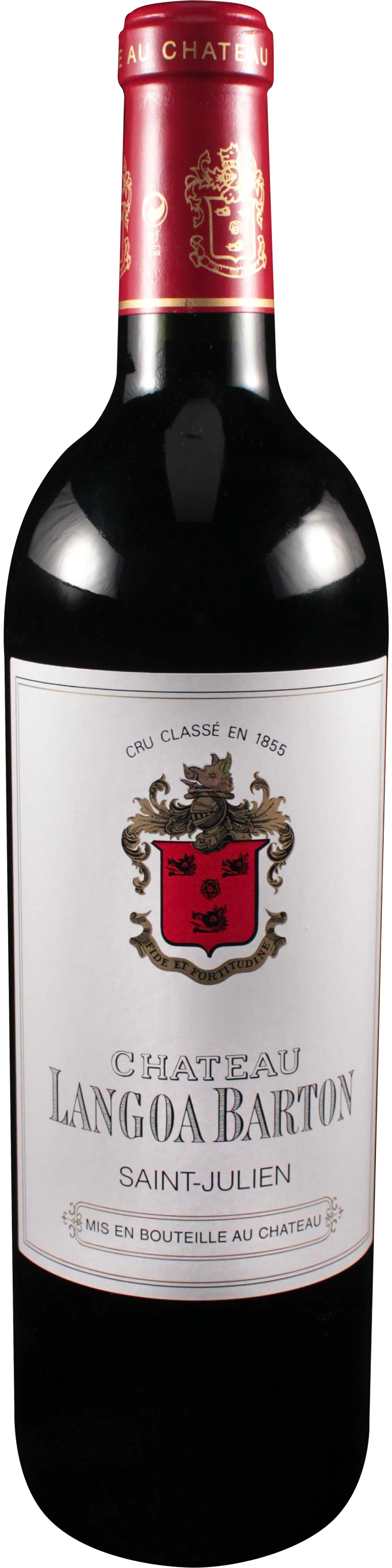 Bottle shot of 2007 Château Langoa Barton, 3ème Cru St Julien