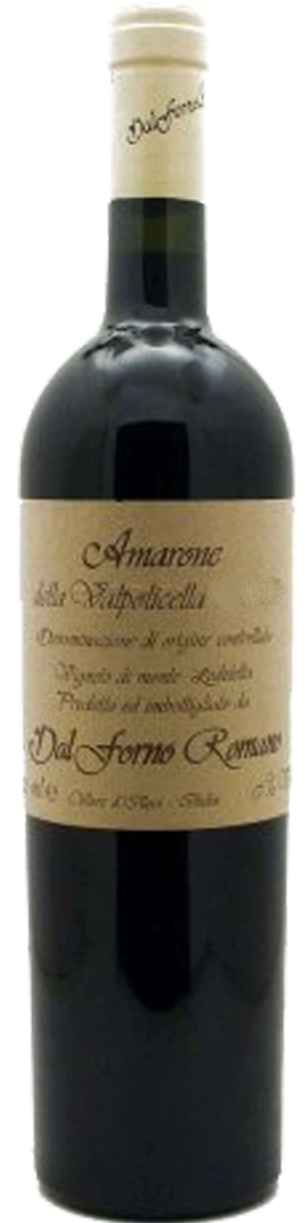 Bottle shot of 2008 Amarone Della Valpolicella