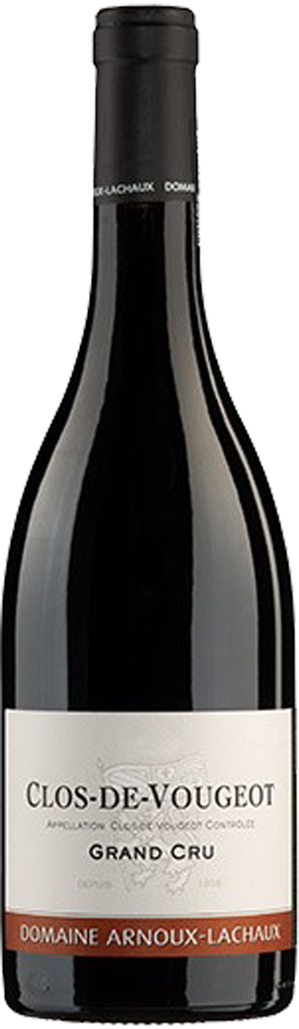 Bottle shot of 2008 Clos de Vougeot Grand Cru